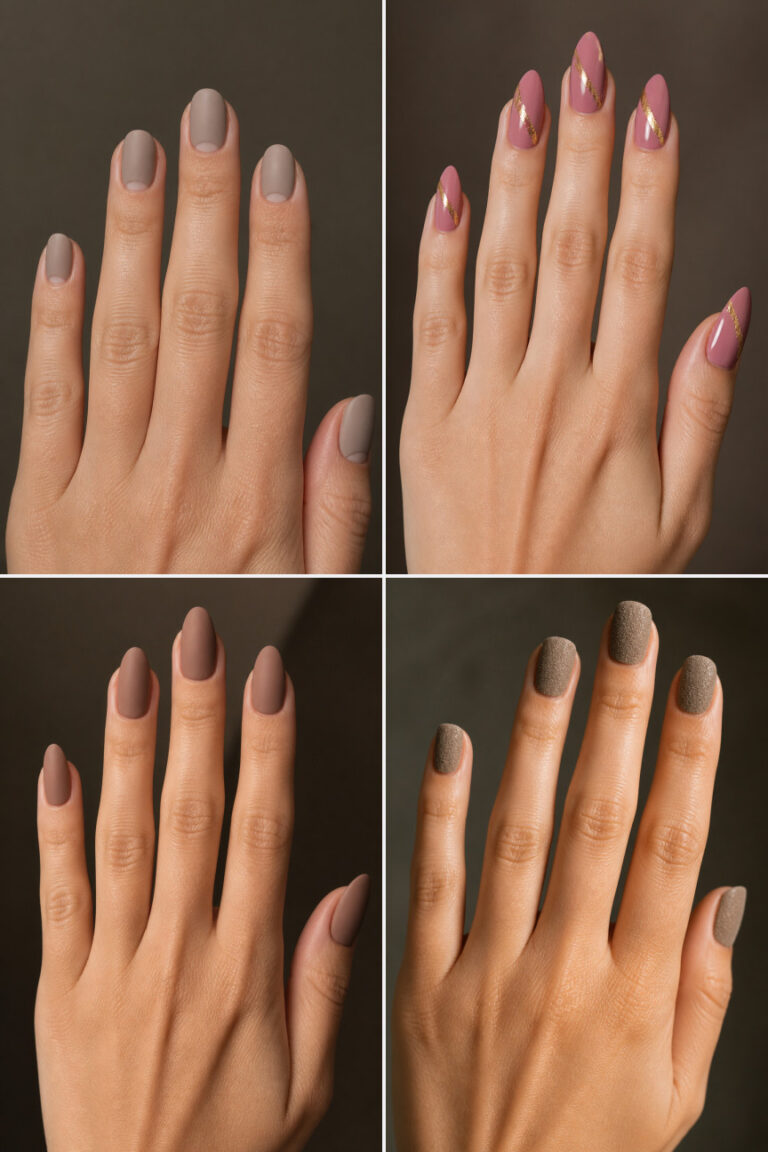 15 Neutral Winter Nail Designs for January
