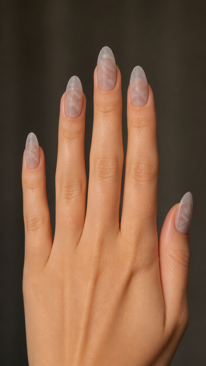 Frosted Glass Effect with Translucent Base