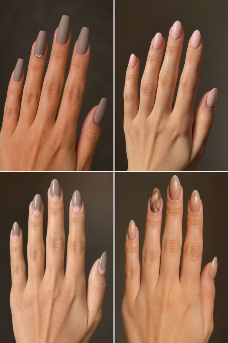 15 Nude January Nail Designs for a Clean Winter Look