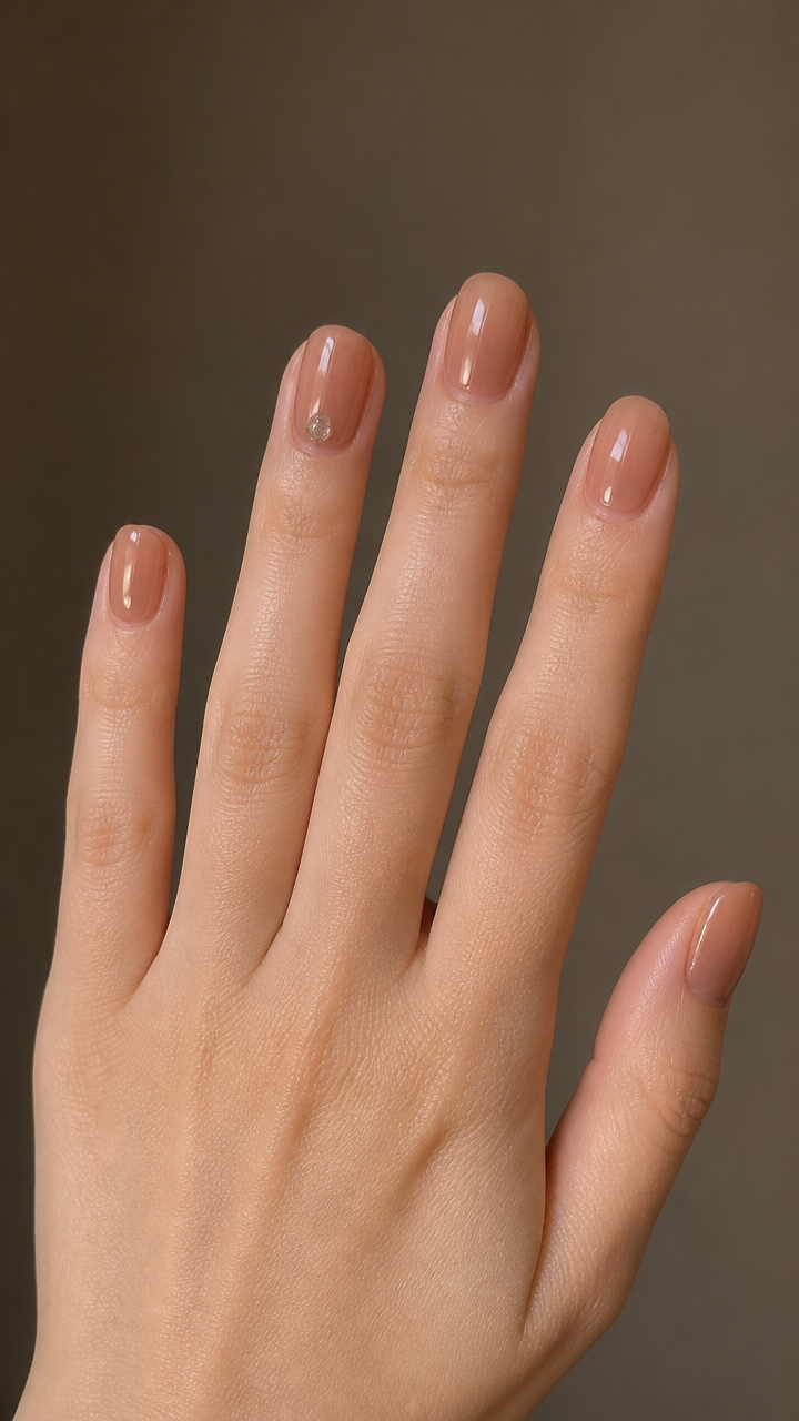 Milk Tea Tint with Dewdrop Detail