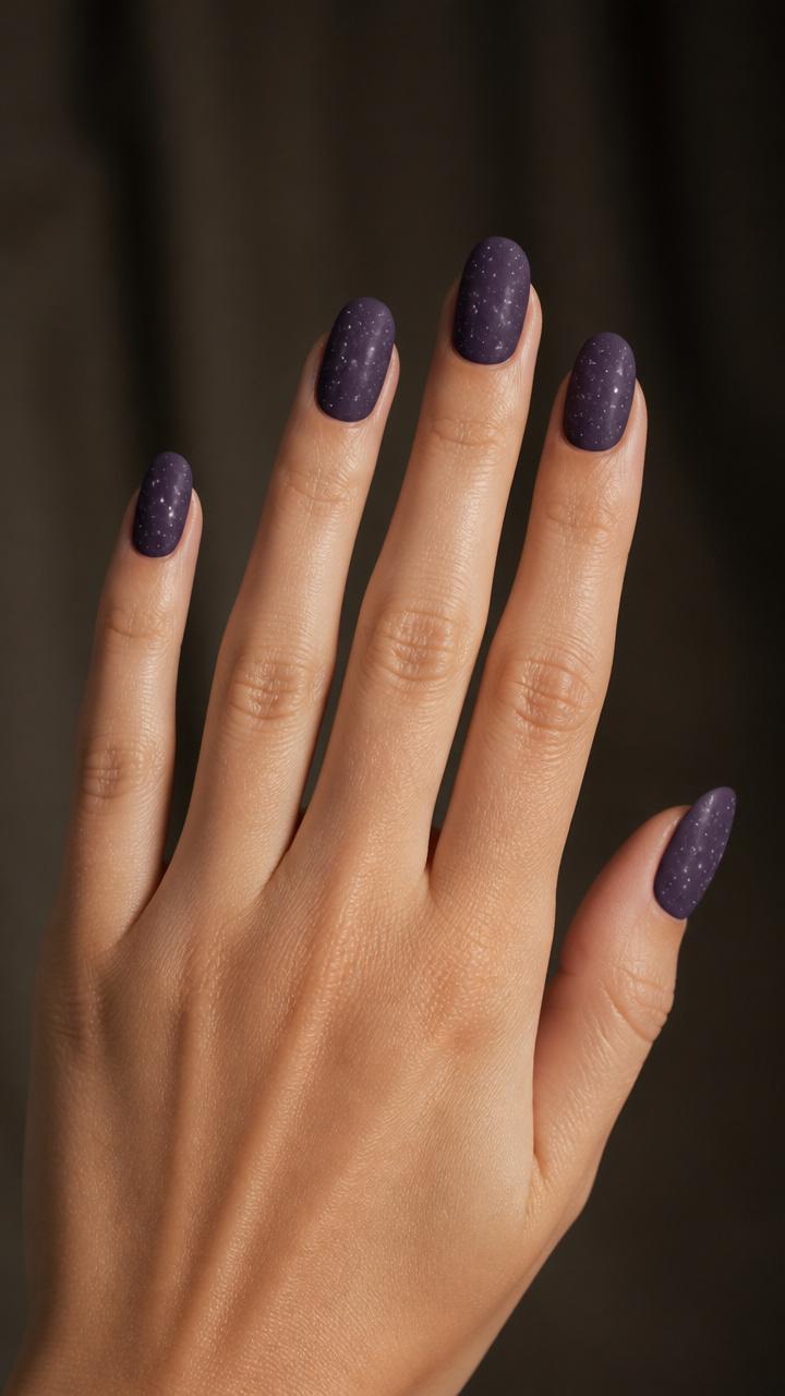 Cosmic Purple with Glow-in-the-Dark Specks