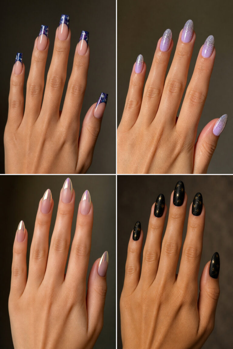 19 Aura Nail Designs for NYE You Can Do at Home