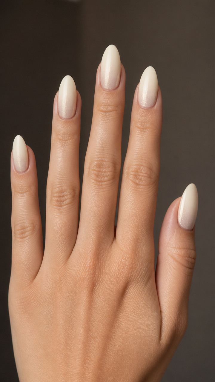 Vanilla Cream Creme with Pearl Gradient