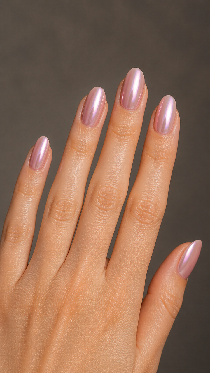 Rose Quartz Chrome with Soft Glow Finish