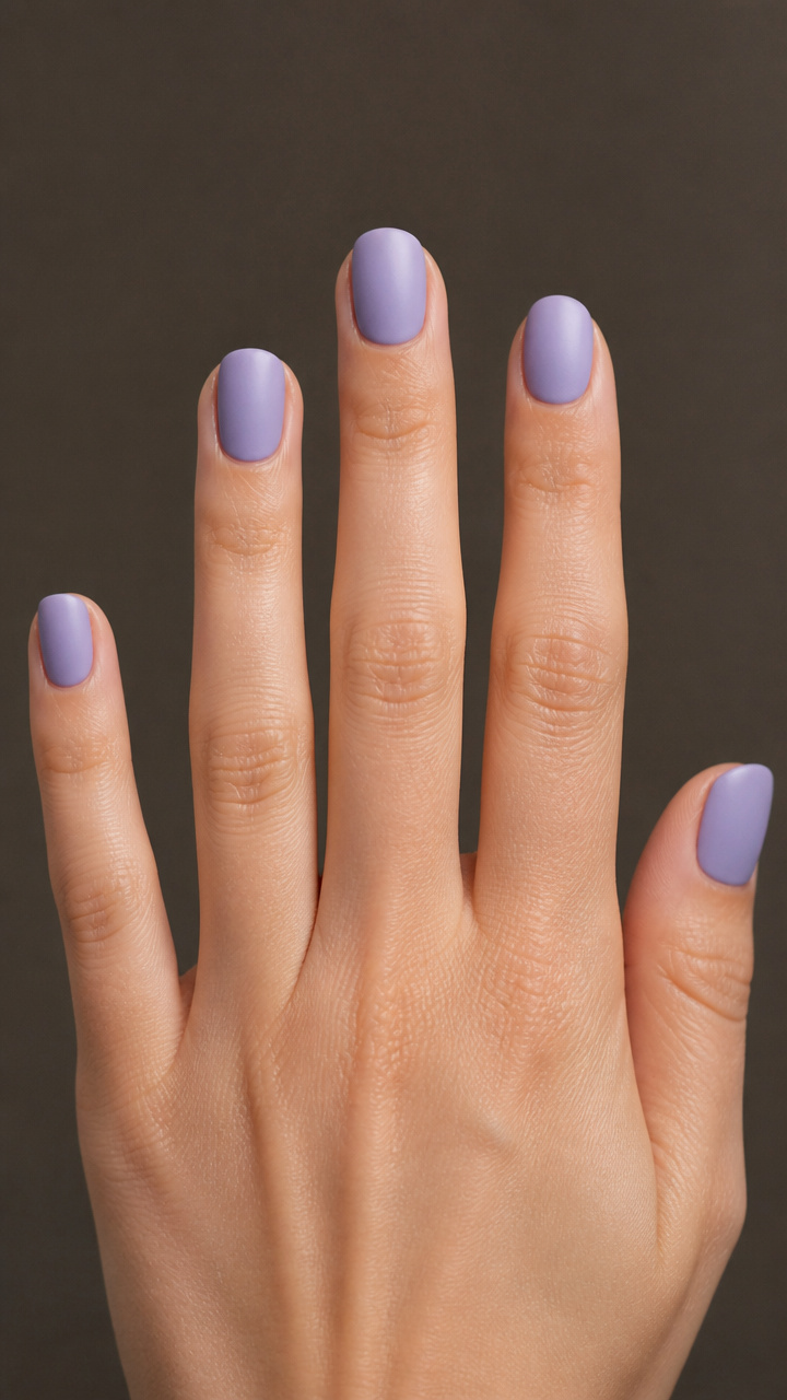Icy Lavender Matte Finish