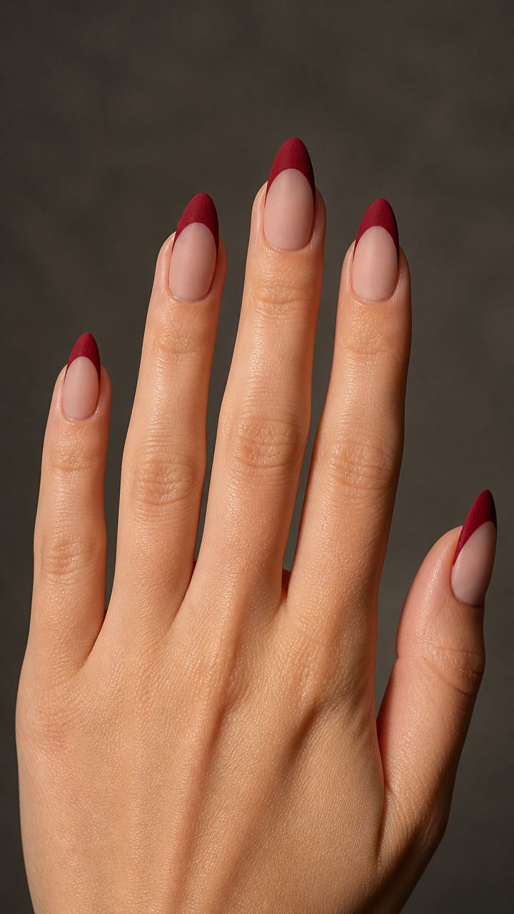 Crimson Velvet Tips