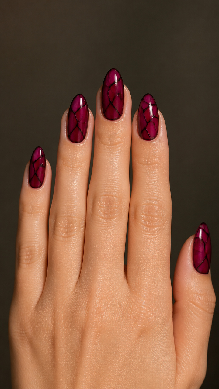 Berry Stained Glass Effect