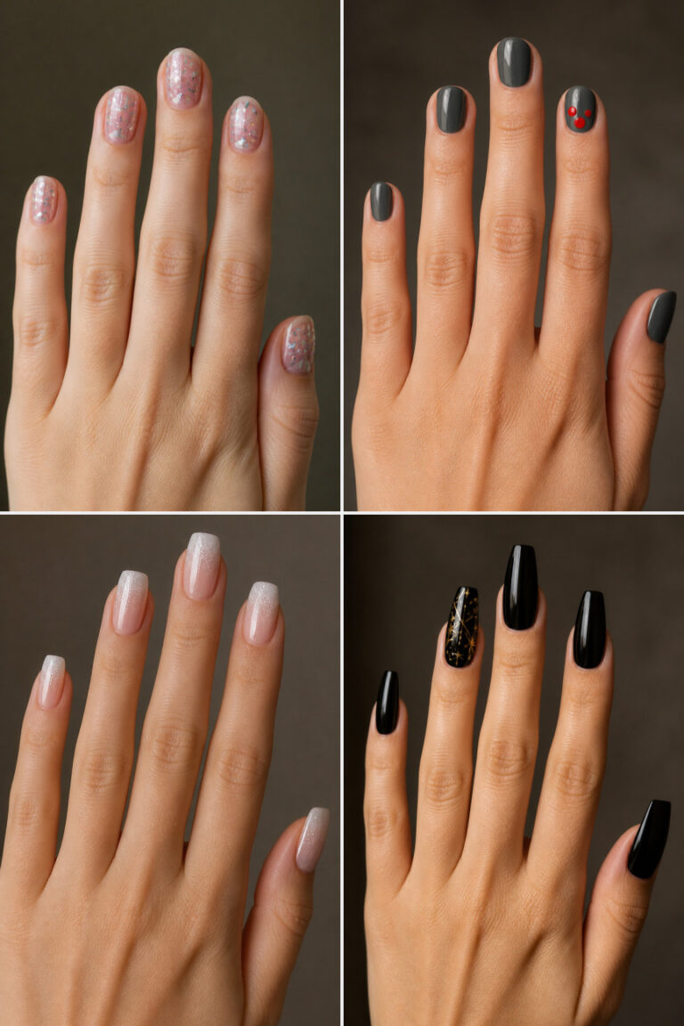 20 Short New Year Nail Designs You’ll Want to Copy