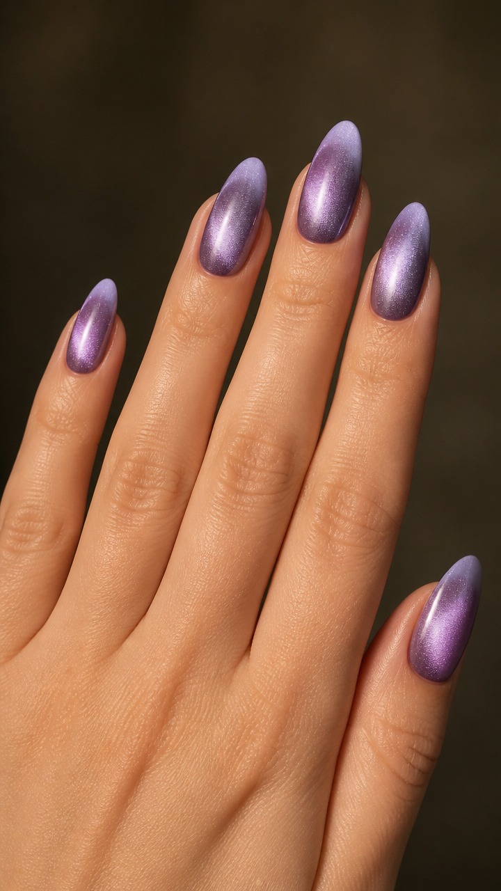 Velvet Amethyst Dream with Inner Glow Effect