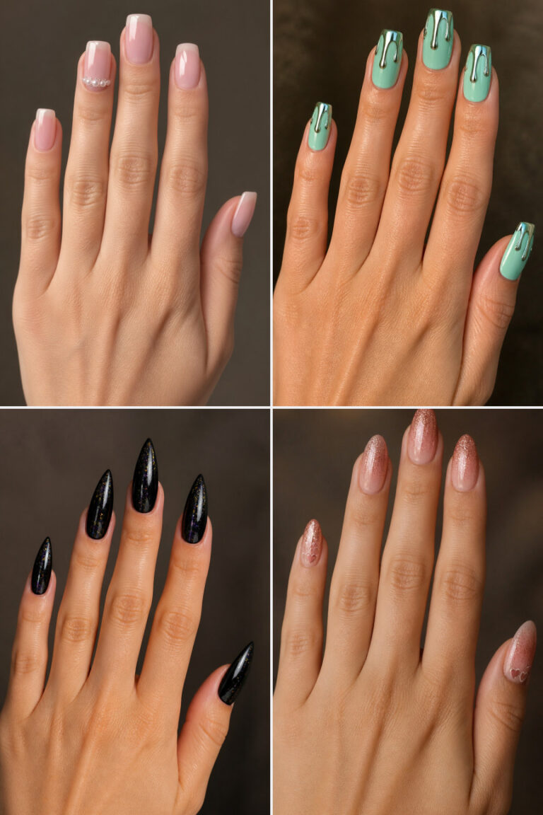 21 New Year Nails to Match Your Sequin Dress, Sorted by Outfit Color