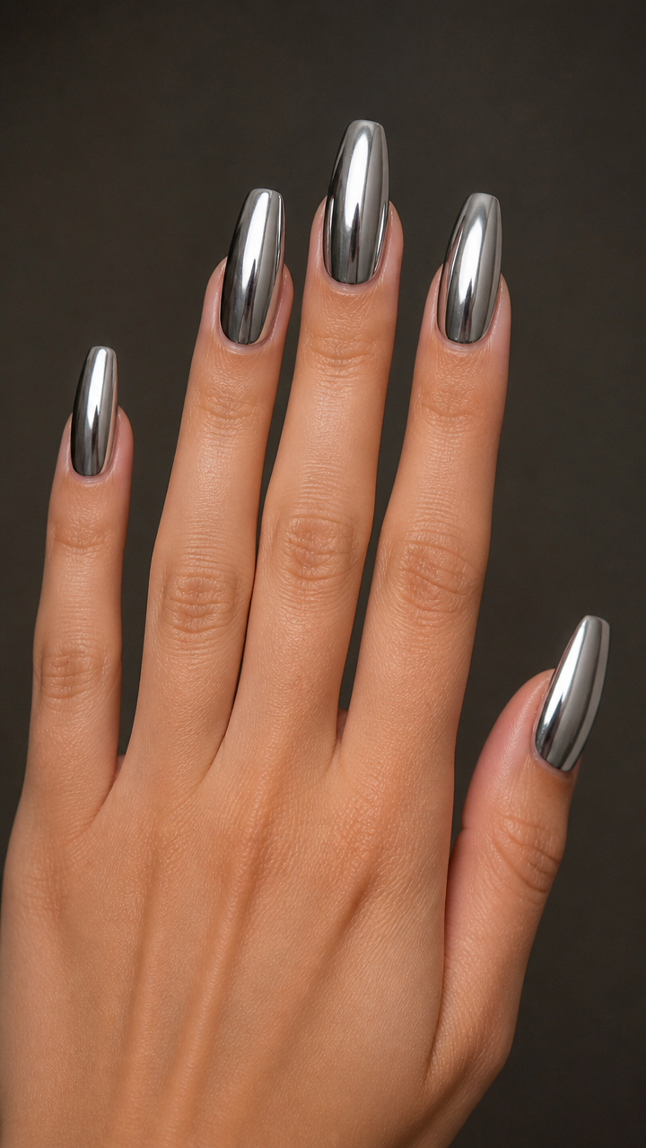 Silver Mirror Chrome Full Cover