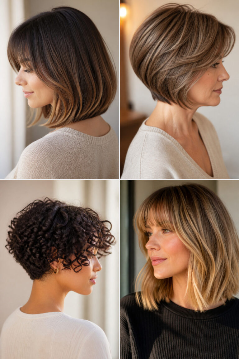 27 Bob Hairstyles With Bangs for a Fresh Look