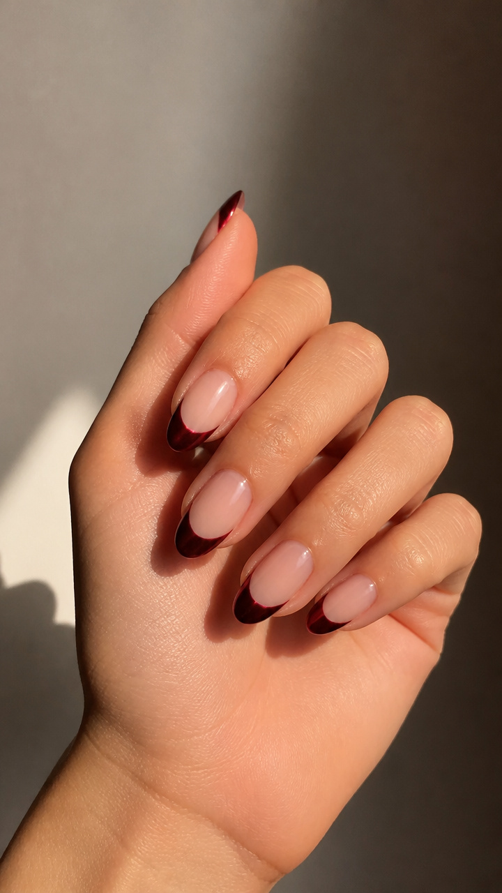 Deep Wine Chrome French