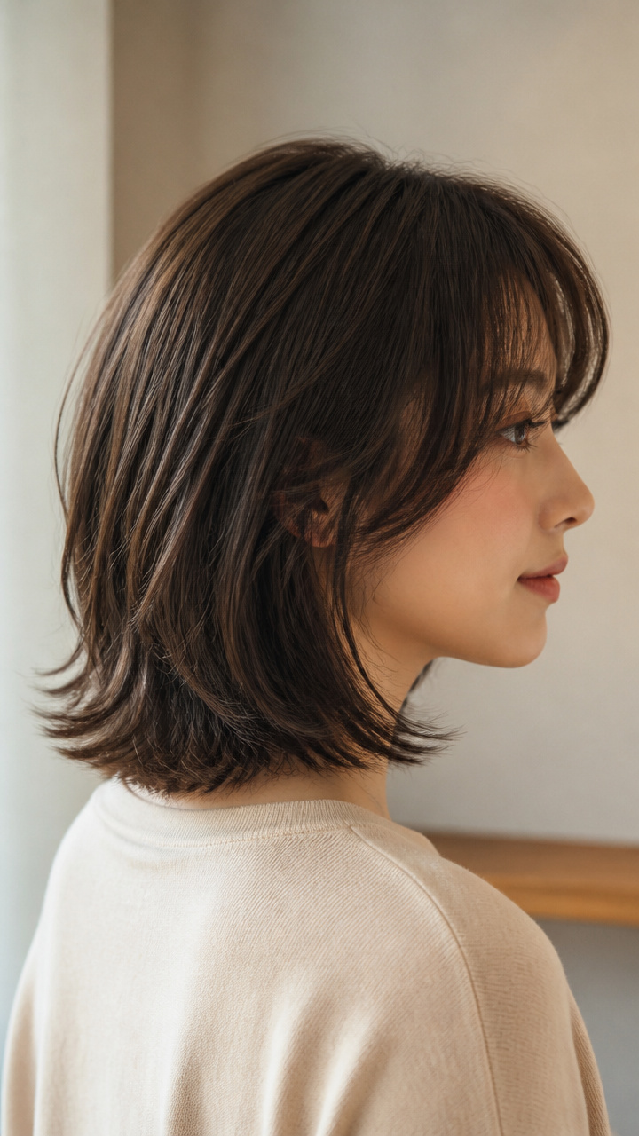 Feathered Long Bob