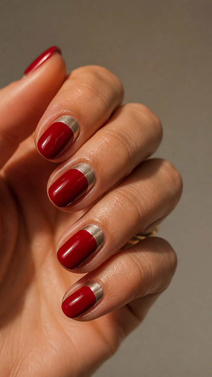 Half-Moon with Silver Inlay