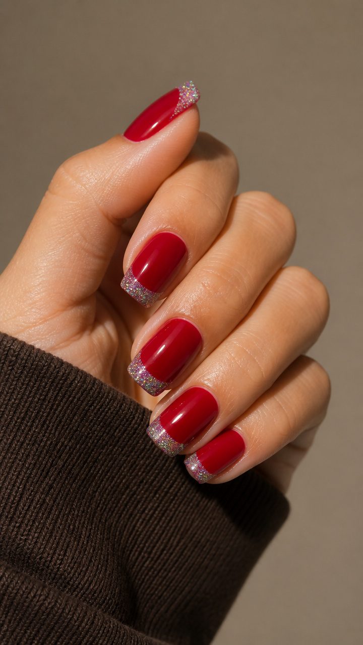 Holographic Red French