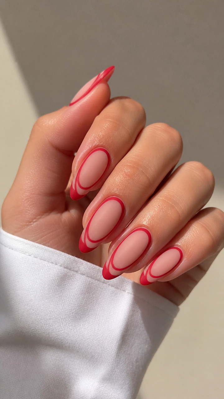 Negative Space Red Liner