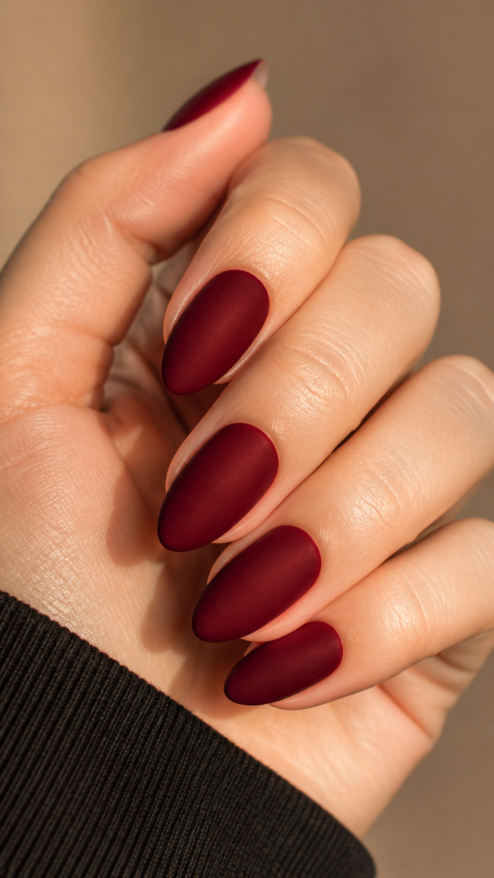 Velvet Matte Ruby