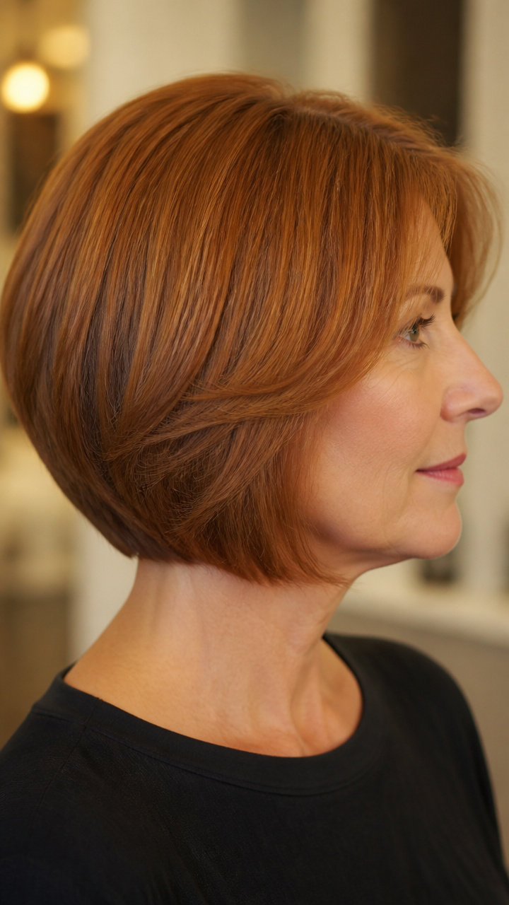 Warm Copper Bob